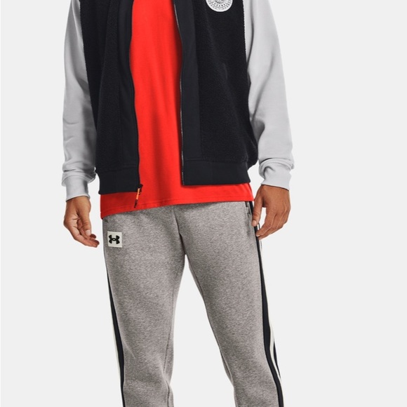 New UA Rival Fleece Alma Mater Bomber Jacket - Picture 8 of 9